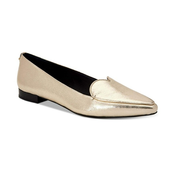 Calvin Klein Womens Ezma Crinkle Metallic Leather - Picture 2 of 5